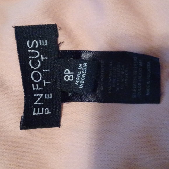 🐈‍⬛Elegant Black and Blush Pink  Dress - Picture 7 of 9